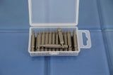 TMAX 25 pc H-3 Hex 1/8 Inch Impact Ready 2 Inch L Screwdriver Insert Bit
