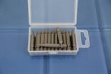 TMAX 25 pc H-3 Hex 1/8 Inch Impact Ready 2 Inch L Screwdriver Insert Bit
