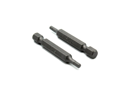 TMAX 25 pc H-3 Hex 1/8 Inch Impact Ready 2 Inch L Screwdriver Insert Bit