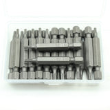 TMAX 25pc T-10 Torx 6 point  Impact Ready Screwdriver Insert Bits