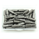 TMAX 50 pc T-20 Torx 6 point Impact Ready 1" L Screwdriver Insert Bits
