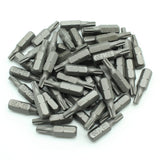 TMAX 50 pc T-20 Torx 6 point Impact Ready 1" L Screwdriver Insert Bits