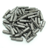 TMAX 50 pc T-20 Torx 6 point Impact Ready 1" L Screwdriver Insert Bits