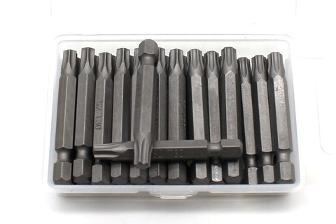 TMAX 25 pc T-30 Torx 6 point Impact Ready Screwdriver Insert Bits