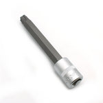 TEMO 5 Point Tamper Proof Torx Plus 60IPR 5-1/2 Inch Long Bit Socket 1/2 Inch Square Drive Auto Repair Impact Ready Tool