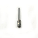 TEMO SB-3 NF Aluminum Cut Rotary Carbide Burr File, 3/8 Inch Head Cylind End Cut, 1/4 Inch Diameter 2 Inch Long Shank