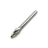 TEMO SF-3 NF Aluminum Cut CARBIDE Rotary BURR FILE, Round Tree