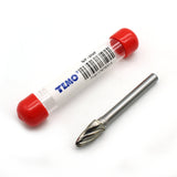 TEMO SF-3 NF Aluminum Cut CARBIDE Rotary BURR FILE, Round Tree