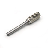 TEMO SB-5 NF Aluminum Cut CARBIDE Rotary BURR FILE, Cylinder End Cut, 