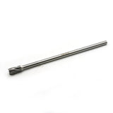 TEMO SB-3L6 NF Aluminum Cut Carbide Rotary Burr File, 3/8 Inch Head Cylinder End Cut, 1/4 Inch Diameter 6 Inch Long Shank