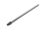 TEMO SF-3L6 NF Aluminum Cut Carbide Rotary Burr File, 3/8 Inch Head Roundtree, 1/4 Inch Diameter 6 Inch Long Shank