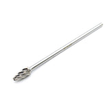 TEMO SF-5L6 NF Aluminum Cut Carbide Rotary Burr File,  Round Tree