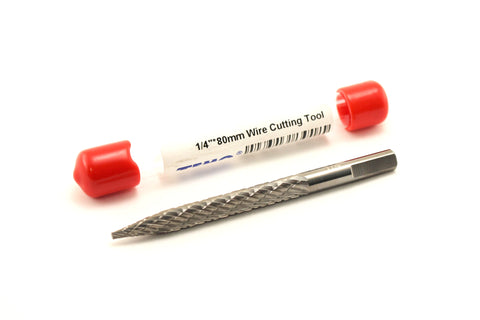 TMAX 1/4 inch Carbide Burr Drill Bit WIRE Cutter Tire Repair Car Tool