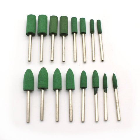 TMAX 16 pc RUBBER Polishing Burr fit Dremel and compatible