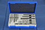 TEMO 12 pc SCREW EXTRACTOR Damaged Broken Bolt Removal SET Kit DRILL EASY OUT