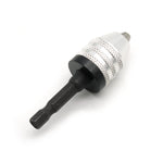 TMAX Keyless Chuck Adapter 1/4" Hex Shank