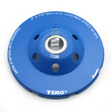 TMAX 4" (100mm) Professional Diamond Two Row Segment Grinding Wheel