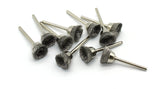 TMAX 10 pc Stainless Steel Bristle 1/2" Cup Wire Brush for Dremel