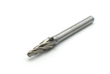 TEMO SL-3 NF Aluminum Cut CARBIDE Rotary BURR File 14 degree Cone