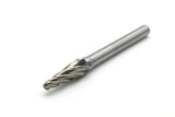 TEMO SL-3 NF Aluminum Cut Carbide Rotary Burr File 14 degree Cone