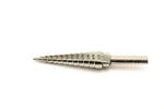 TEMO M35 Cobalt Double Flute Step Drill, 13 Size From 1/8 Inch To 1/2 Inch, 1/4 Inch Shank