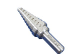 TEMO M35 Cobalt Double Straight Flute Step Drill Unibit, 9 Size 1/4" - 3/4", 3/8" Shank