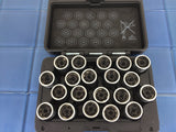 TMAX 20 pc Wheel AntiTheft Screw Nut Removal Key Socket Set for VW AUDI