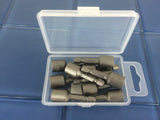 TMAX 10 pc 10 mm (25/64") S2 Steel Magnetic Impact Ready Nut Driver Set 1/4" Shank