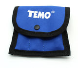 TEMO 3 pc M35 Cobalt Straight Flute Step Drill Double Cut Unibit Total 28 Step 1/8" - 3/4"