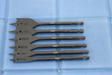 TMAX 6 pc Heavy Duty Spade Drill Bit Set 3/8 Inch To 1 Inch 