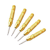 TMAX 5 pc Spring Loaded Automatic Center Hole Punch