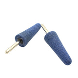 TMAX 5 pc 1" Aluminum Oxide Grinding  Mounted Stone, 2-3/4" Long With 1/4" Shank