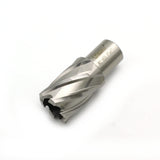 TMAX 1 inch (25.4mm) M2 Annular Cutter, Weldon shank, Bright Finish