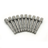 TMAX 10 pc 3/8" Power Socket Extension Adapter Bit Set for Impact Driver