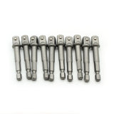 TMAX 10 pc 3/8" Power Socket Extension Adapter Bit Set for Impact Driver