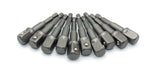 TMAX 10 pc 1/2" Power Socket Extension Adapter Bit Set for Impact Driver