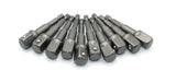 TMAX 10 pc 1/2" Power Socket Extension Adapter Bit Set for Impact Driver