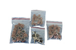 TEMO 51 pc Mixed Size 1/4 Inch 3/8 Inch 1/2 Inch Sand Drum 60 Grit Coarse with 1/8 Inch Mandrels for Dremel Rotary Tools