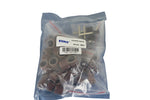 TEMO 51 pc Mixed Size 1/4 Inch 3/8 Inch 1/2 Inch Sand Drum 60 Grit Coarse with 1/8 Inch Mandrels for Dremel Rotary Tools