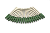 TMAX 20 pc 4mm Bullet RUBBER Polishing Burr w 3/32" Shank fit Dremel