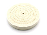 TEMO 6" 80 Ply Spiral Sewn Buffing and Polishing Wheel Extra Thick