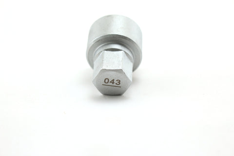 TEMO #43 Wheel Lock Lugnut Anti-theft Nut Screw Removal Socket Key S3055 for BMW