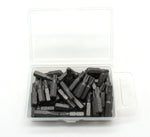 TMAX 50 pc T25 Torx Star 6 Point T-25 Impact Ready 1 Inch Long Screwdriver Insert Bits Hex Shank with Quick Release Slot