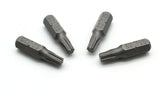 TMAX 50 pc T25 Torx Star 6 Point T-25 Impact Ready 1 Inch Long Screwdriver Insert Bits Hex Shank with Quick Release Slot