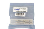 TEMO 2 pc 10-24 Combination Drill and Tap Multi Use Deburr Countersink Hex Bit