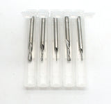 TMAX 5 pc Carbide Downcut Inlay Router Bits Set: 1/8 to 1/32 Inch