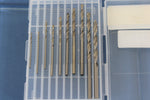 TEMO Precision Pin Vise Hand Drill and Twist Drill Bits, 11 Piece Set