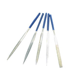 TMAX 10 pc Industrial 5-1/2" (140mm) L Mini Diamond Coated File Set