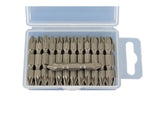 TEMO 25 pc PZ2 Pozi Drive Impact Ready Double Ended 2 Inch Screwdriver Insert Bits