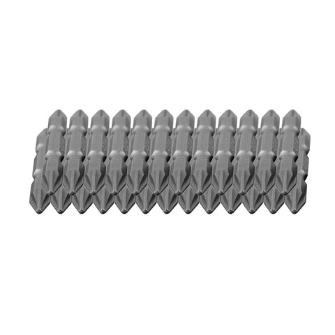 TMAX 25 pc PZ2 Pozi Impact Ready Double Ended Screwdriver Insert Bits